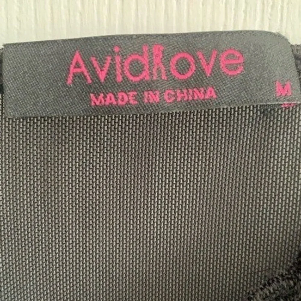 Avidlove Babydoll Chemise Womens Medium Black Lace Gothic Coquette Boudoir